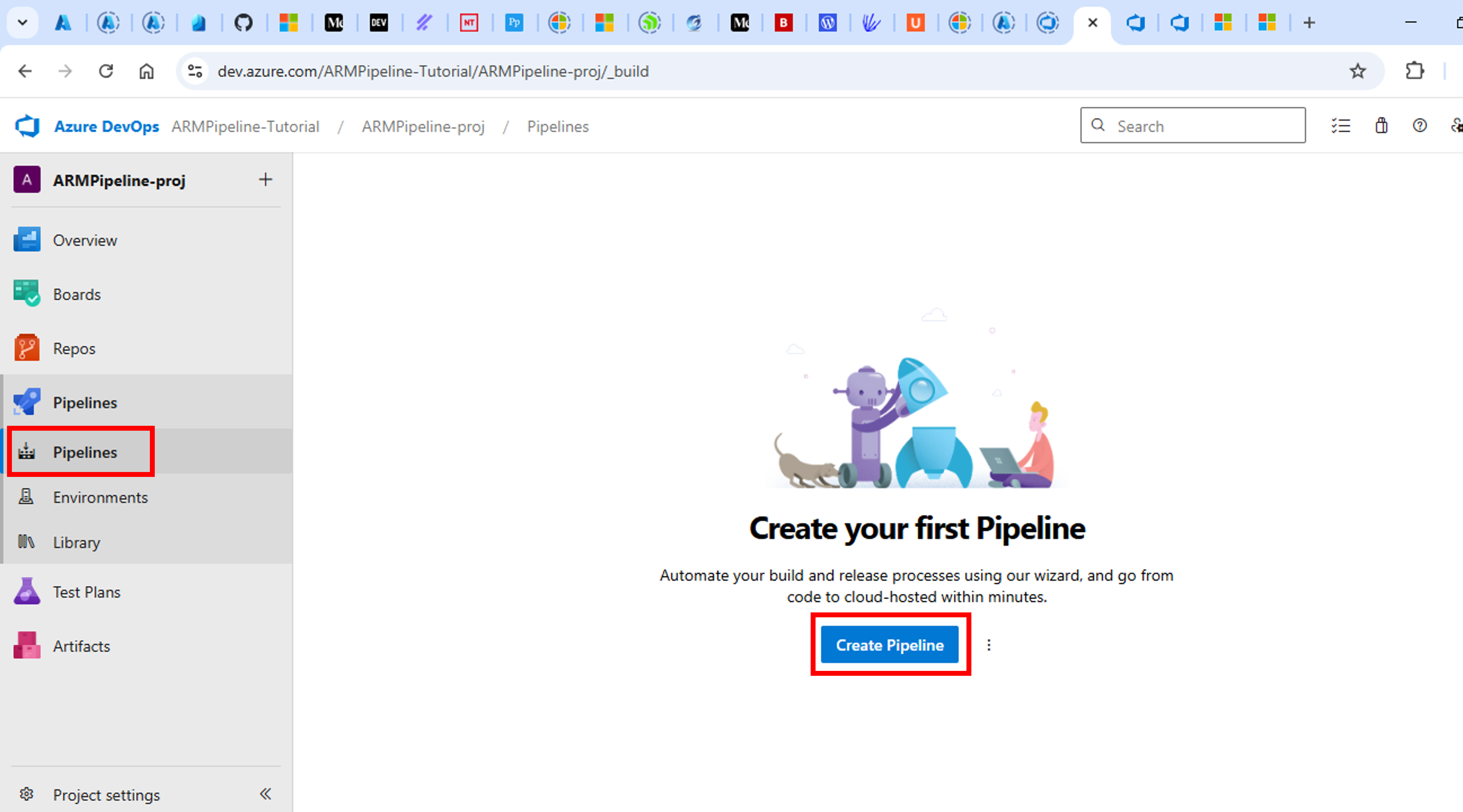Azure DevOps-Create New Azure Pipelines