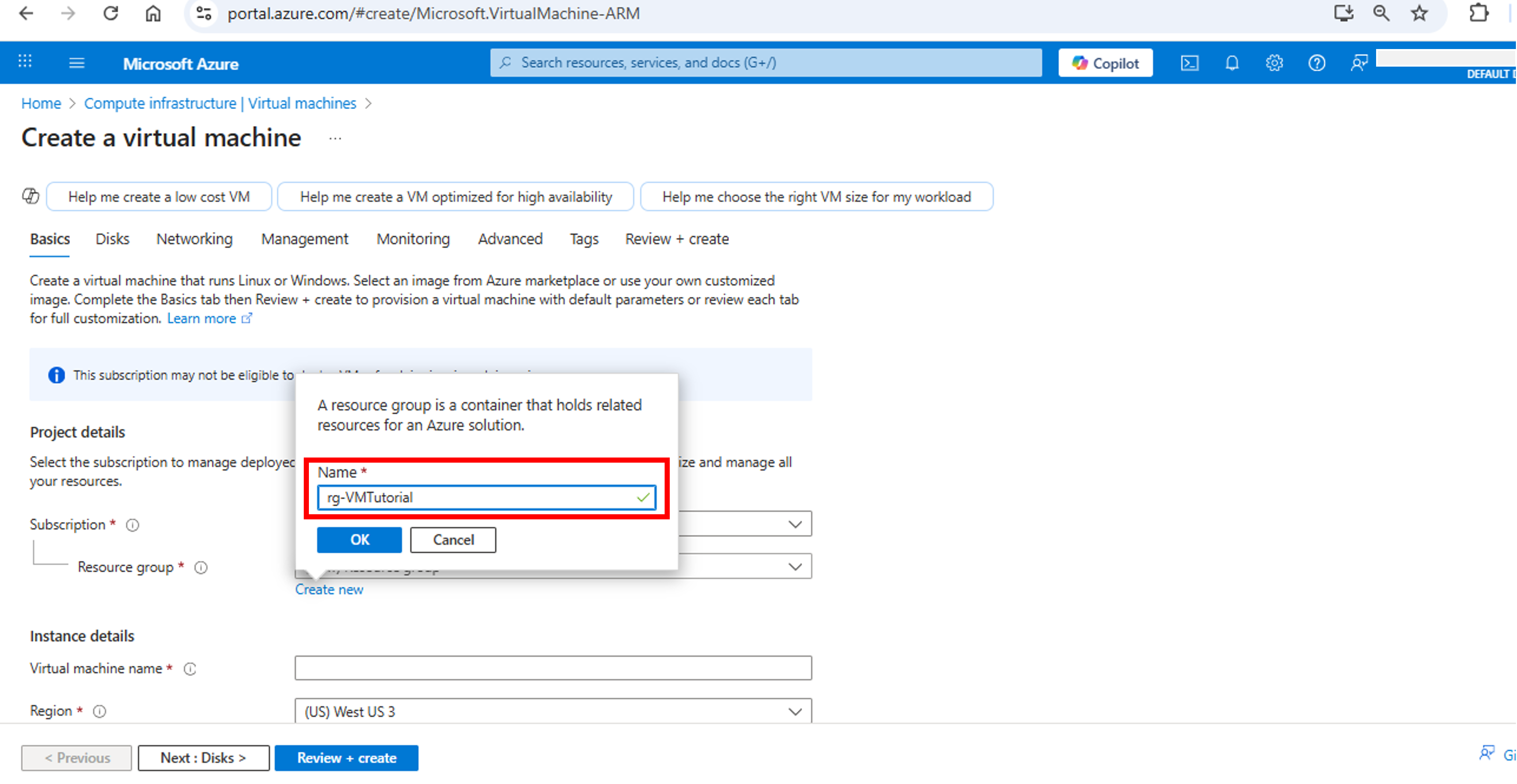 05-Create VM-Resource Group